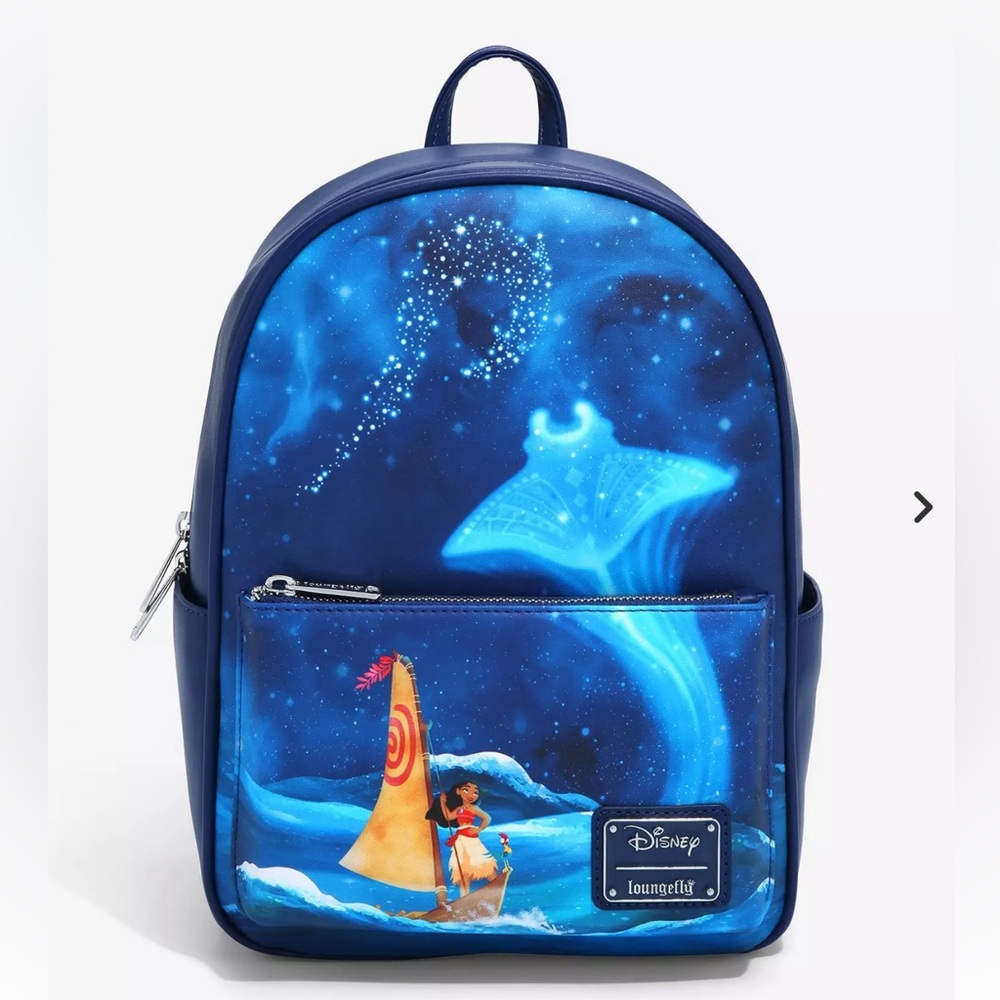 Loungefly Disney Moana Maui's Fish Hook & Gramma Tala
Constellation Mini Backpac
